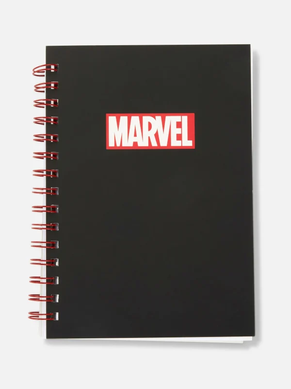 Primark A5 Marvel Notebook Red Shop