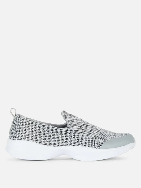 Primark Athletic Fabric Slip On Shoe Gray Store