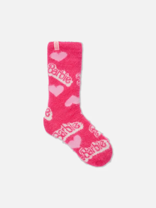 Primark Barbie The Movie Cozy Socks Pink Best