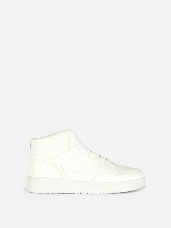 Primark Basketball High Tops White Online