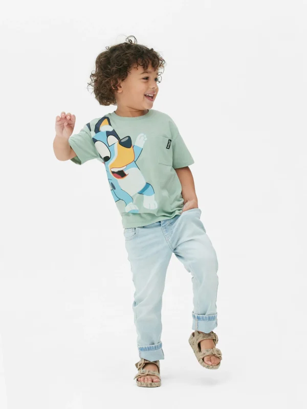 Primark Bluey T-Shirt Green Cheap