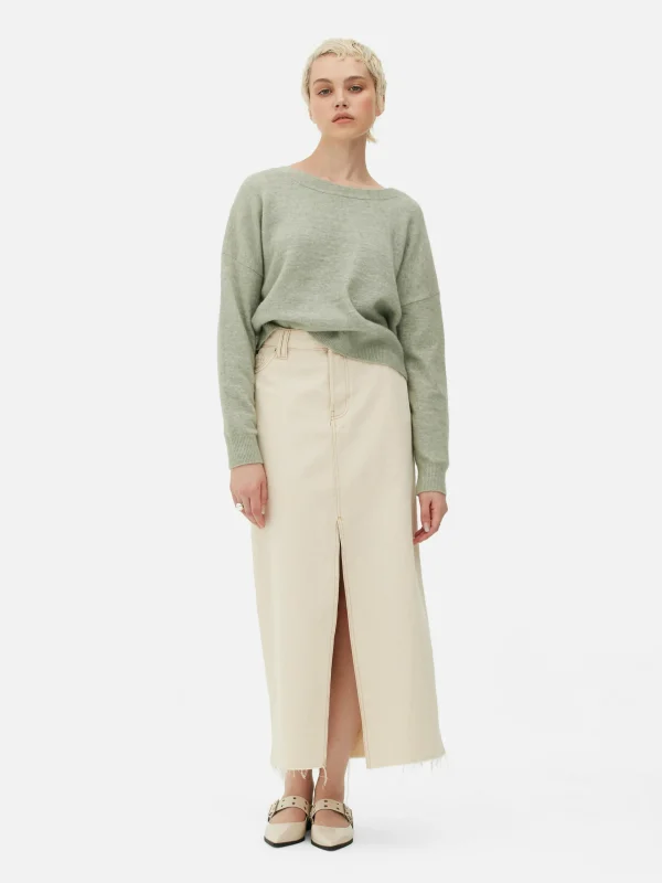 Primark Bow Back Sweater Green Best
