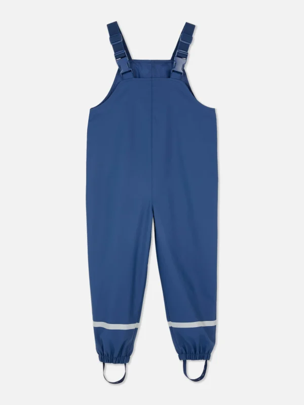 Primark Buckle Strap Rain Pants Navy Best