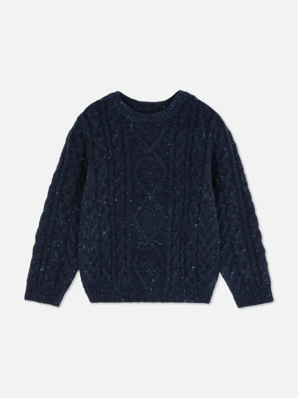 Primark Cable Knit Sweater Navy Fashion