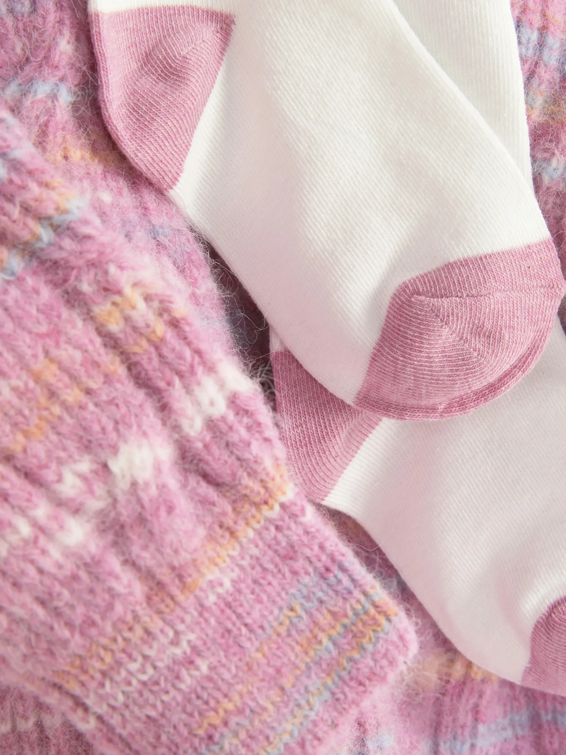 Primark Cable Knit Sweater Dress And Tights Set Multi New