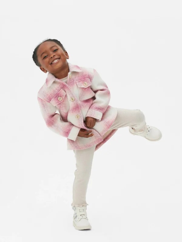 Primark Check Shacket Pink Shop
