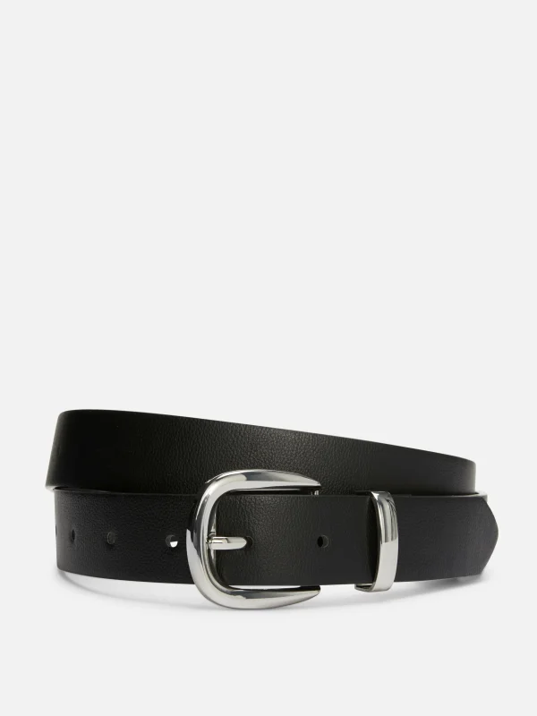 Primark Classic Belt Silver Best