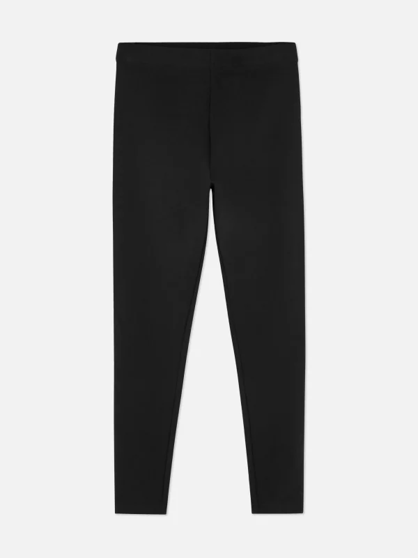 Primark Classic Cotton Leggings Black Shop