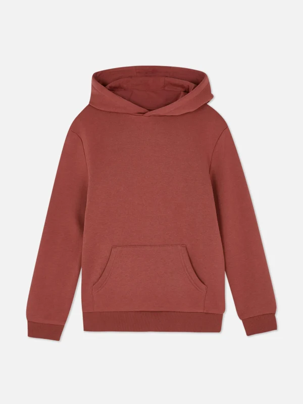 Primark Classic Pullover Hoodie Orange Discount