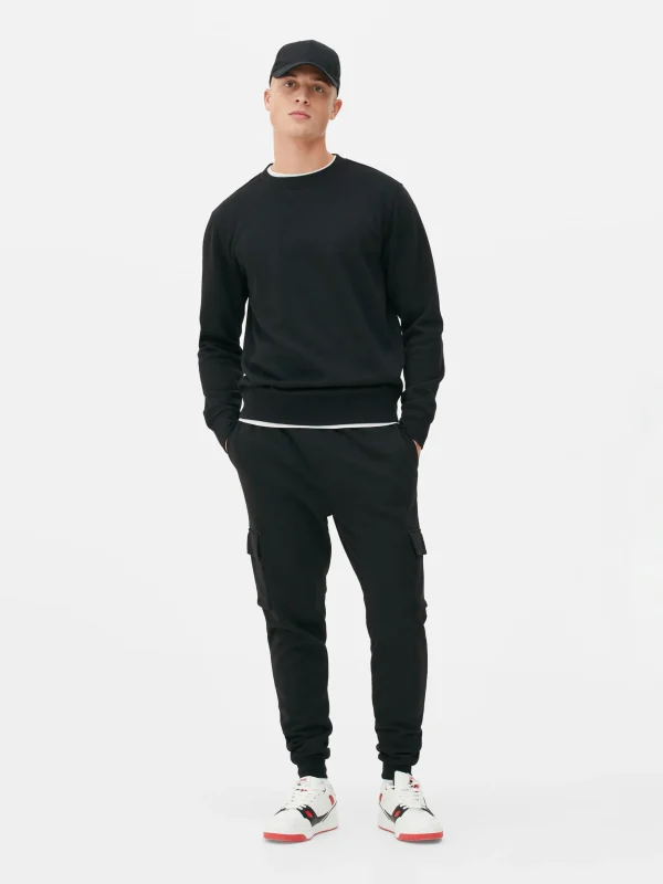 Primark Classic Sweatshirt Black Cheap