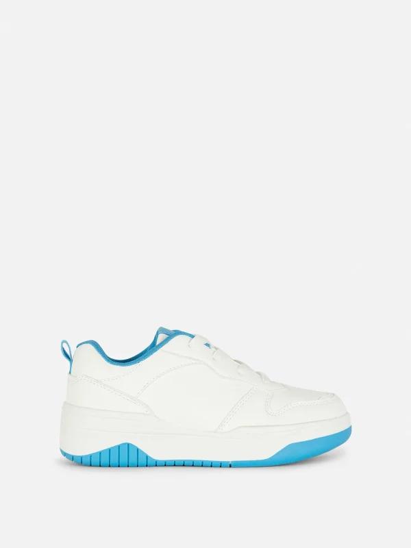 Primark Color Block Low Tops White Cheap