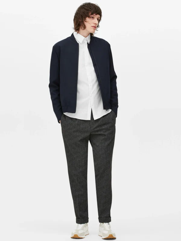 Primark Cotton Slim Fit Shirt White Clearance