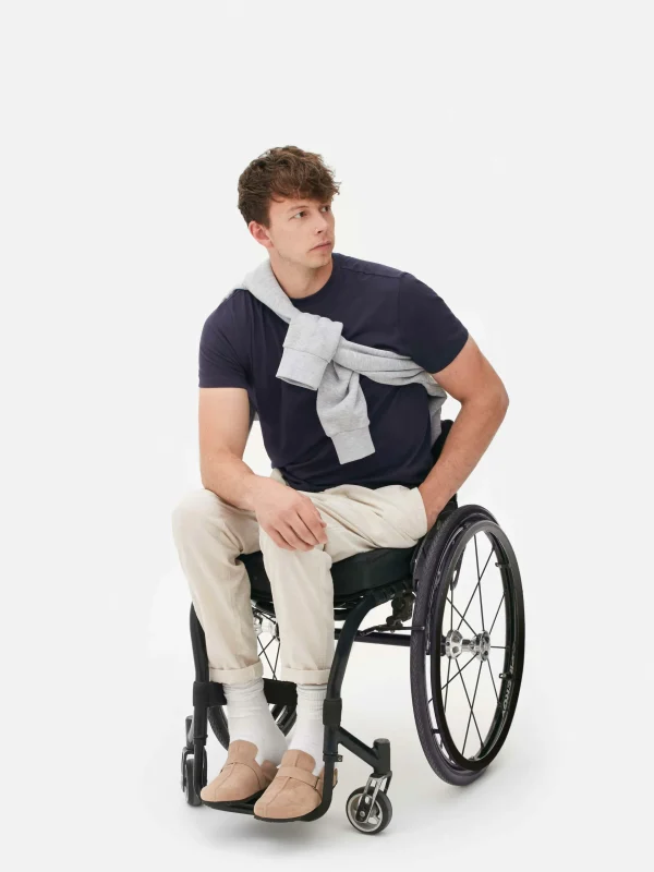 Primark Crew Neck Cotton T-shirt Navy Best