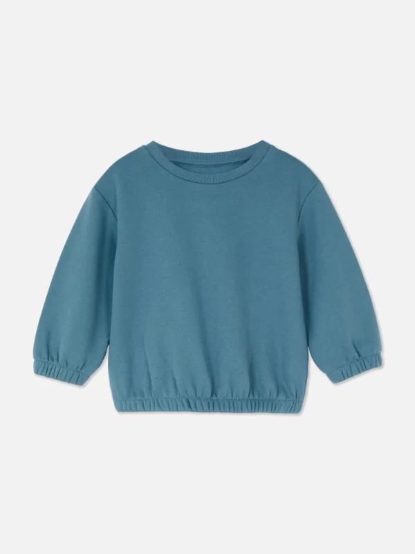 Primark Crew Neck Sweatshirt Blue Flash Sale