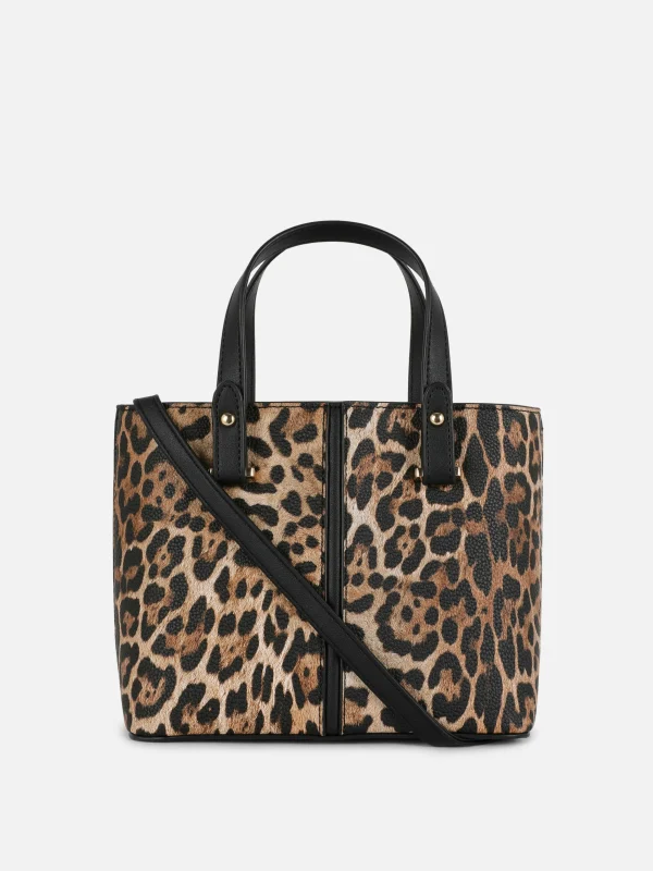 Primark Crossbody Tote Bag Brown Best
