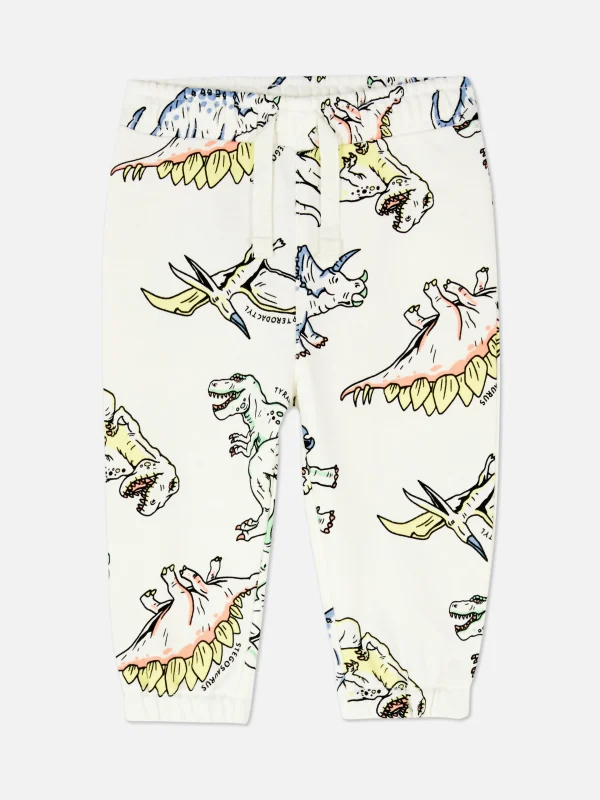 Primark Cuffed Drawstring Joggers Ivory Best
