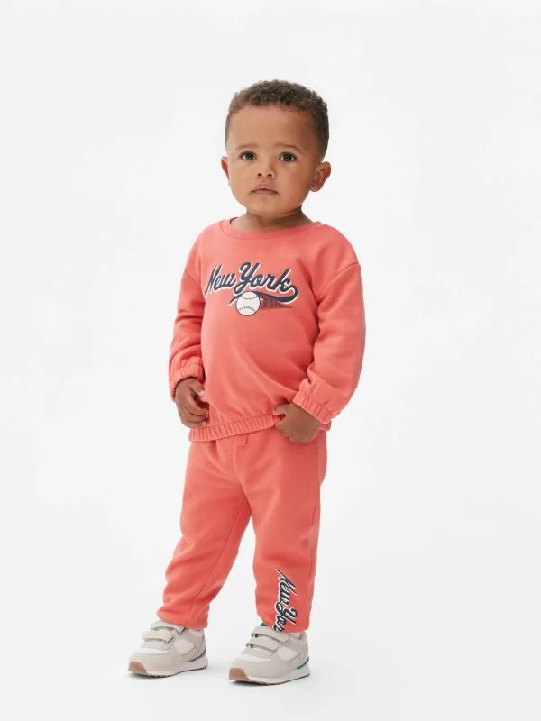 Primark Cuffed Drawstring Joggers Red Sale
