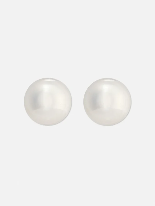 Primark Cutout Orb Stud Earrings White Outlet