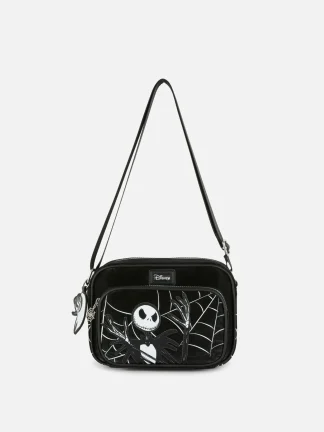 Primark Disney Tim Burton’s The Nightmare Before Christmas Camera Bag Black Best Sale