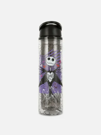 Primark Disney Tim Burton’s The Nightmare Before Christmas Water Bottle Black Outlet