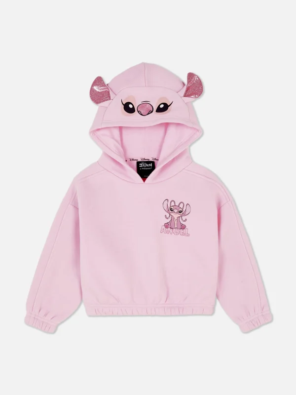 Primark Disney’s Angel Cropped Hoodie Pink Flash Sale