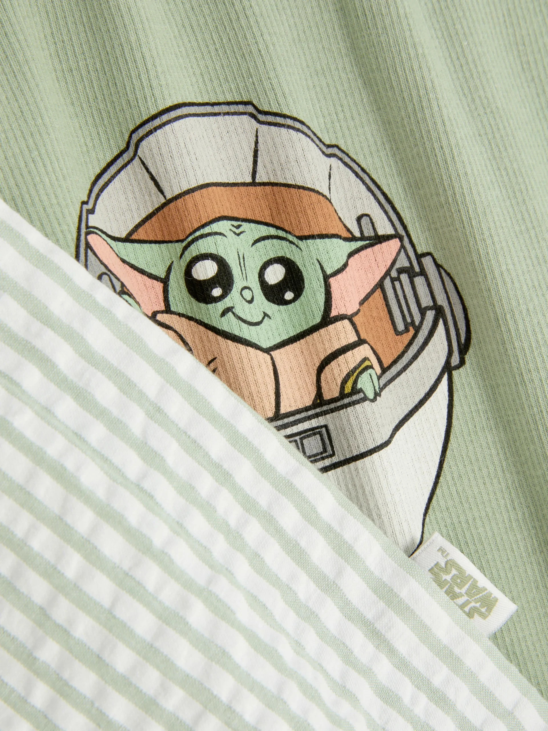 Primark Disney’s Character Shorts Pajamas Light Green Cheap