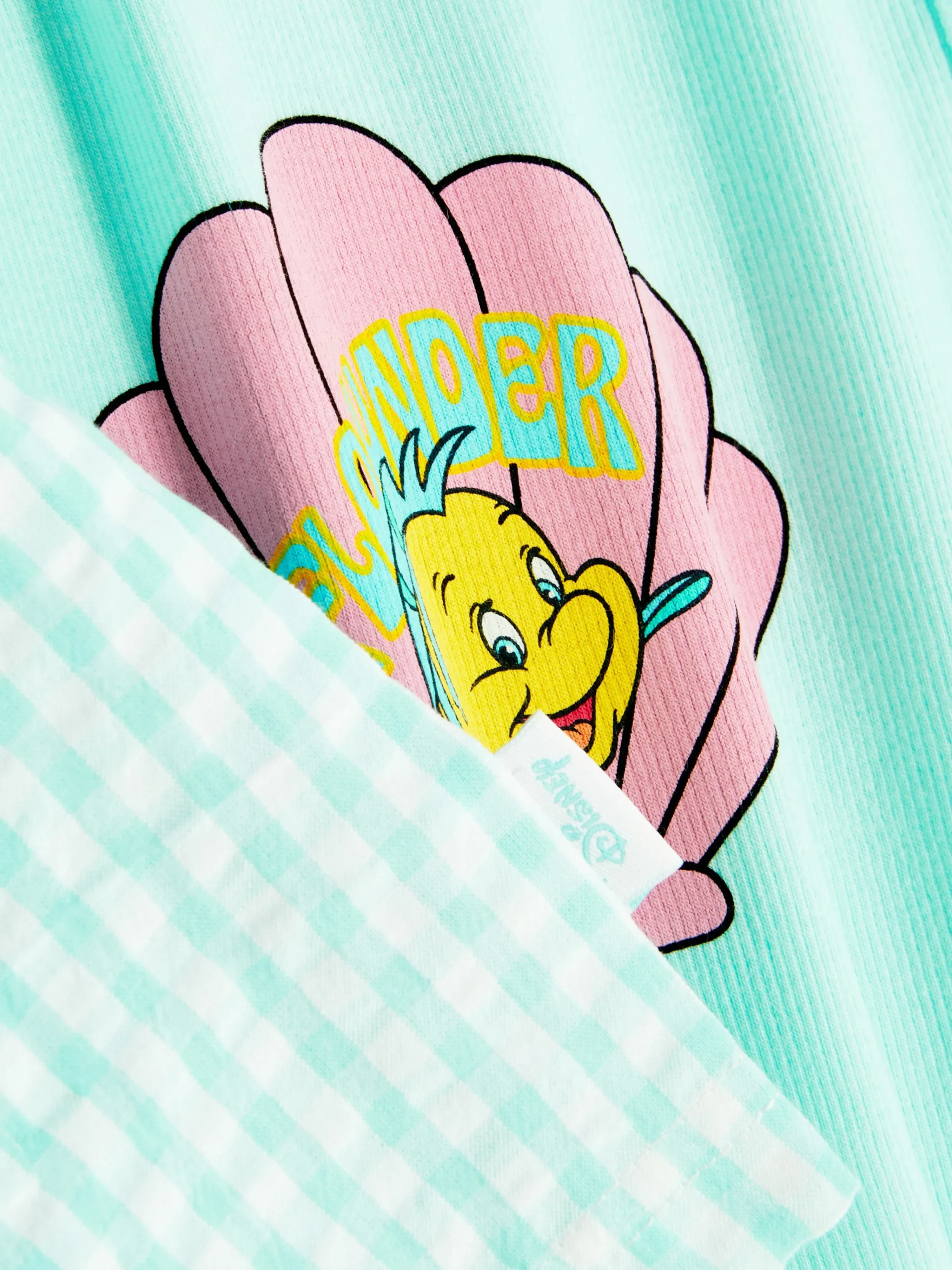 Primark Disney’s Character Shorts Pajamas Aqua Discount