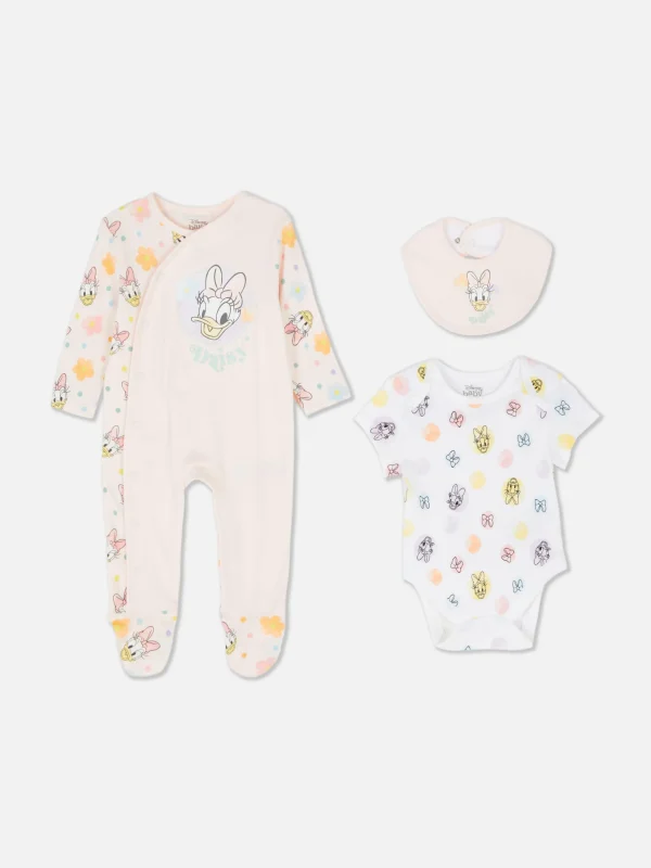Primark Disney’s Daisy Duck Three-Piece Starter Set Pink Hot