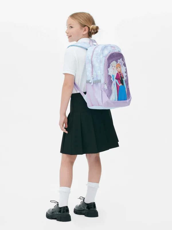Primark Disney’s Frozen Glittery School Backpack Lilac Flash Sale