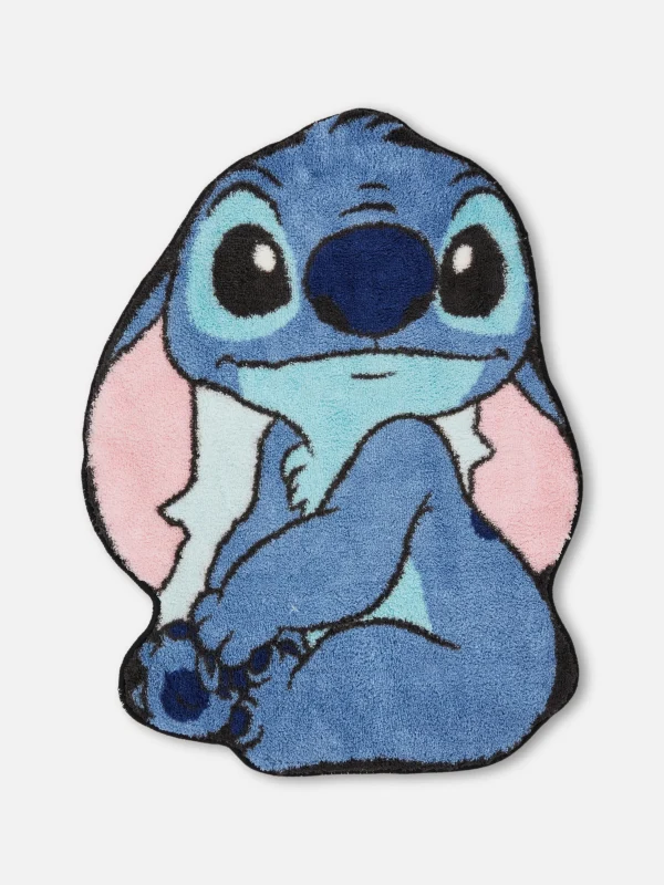 Primark Disney's Lilo And Stitch Bath Mat Blue New
