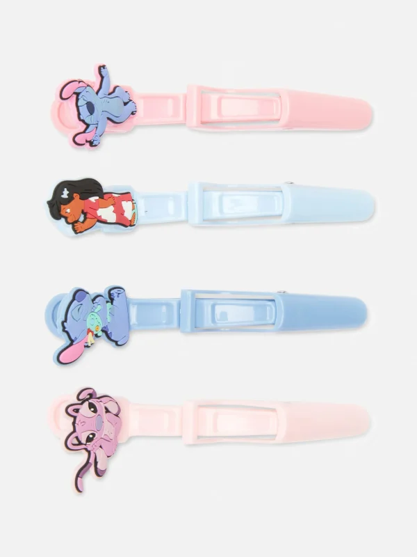Primark Disney's Lilo And Stitch Beak Hair Clips Multi Cheap