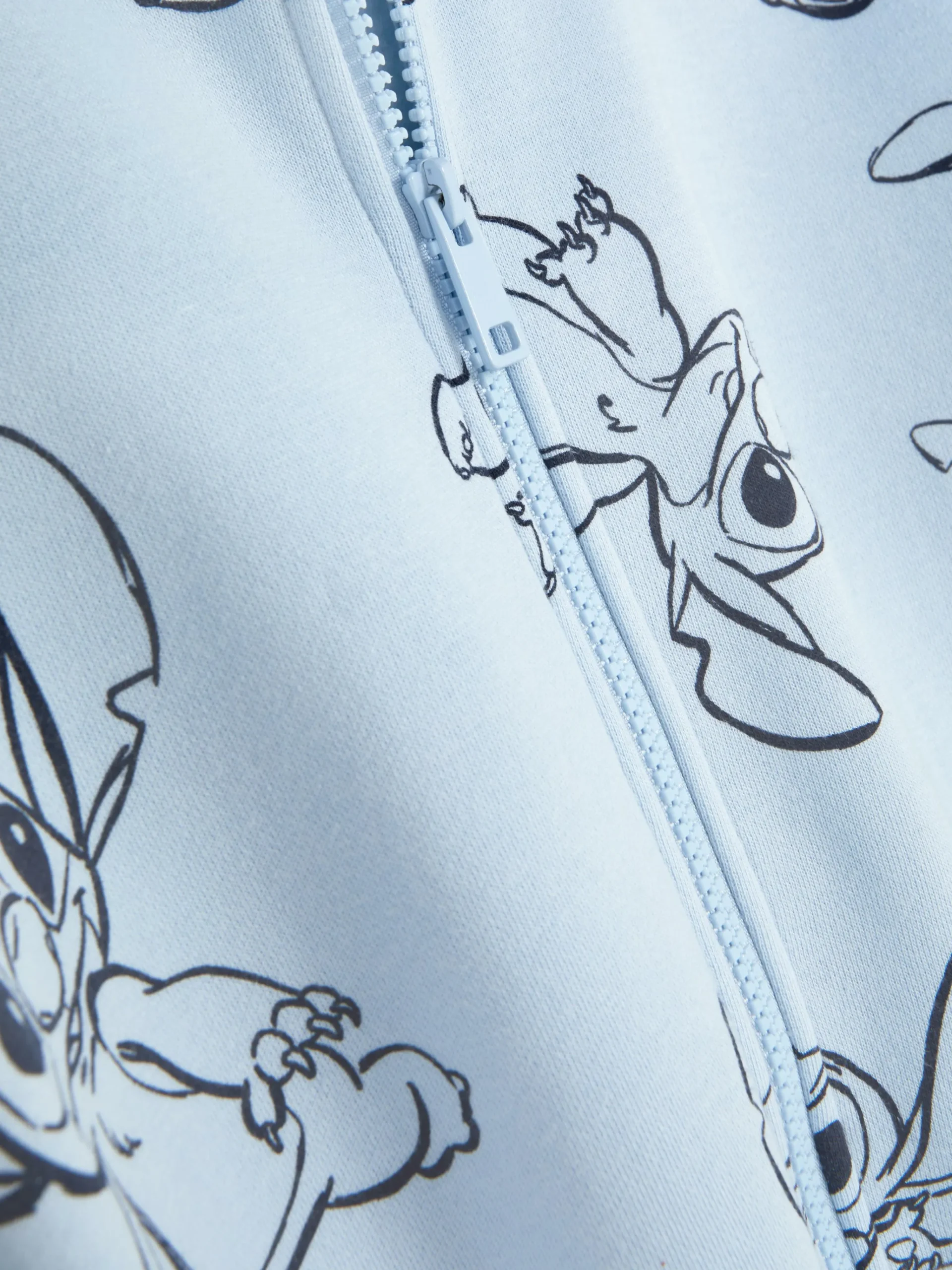 Primark Disney’s Lilo And Stitch Zip Hoodie Blue Online