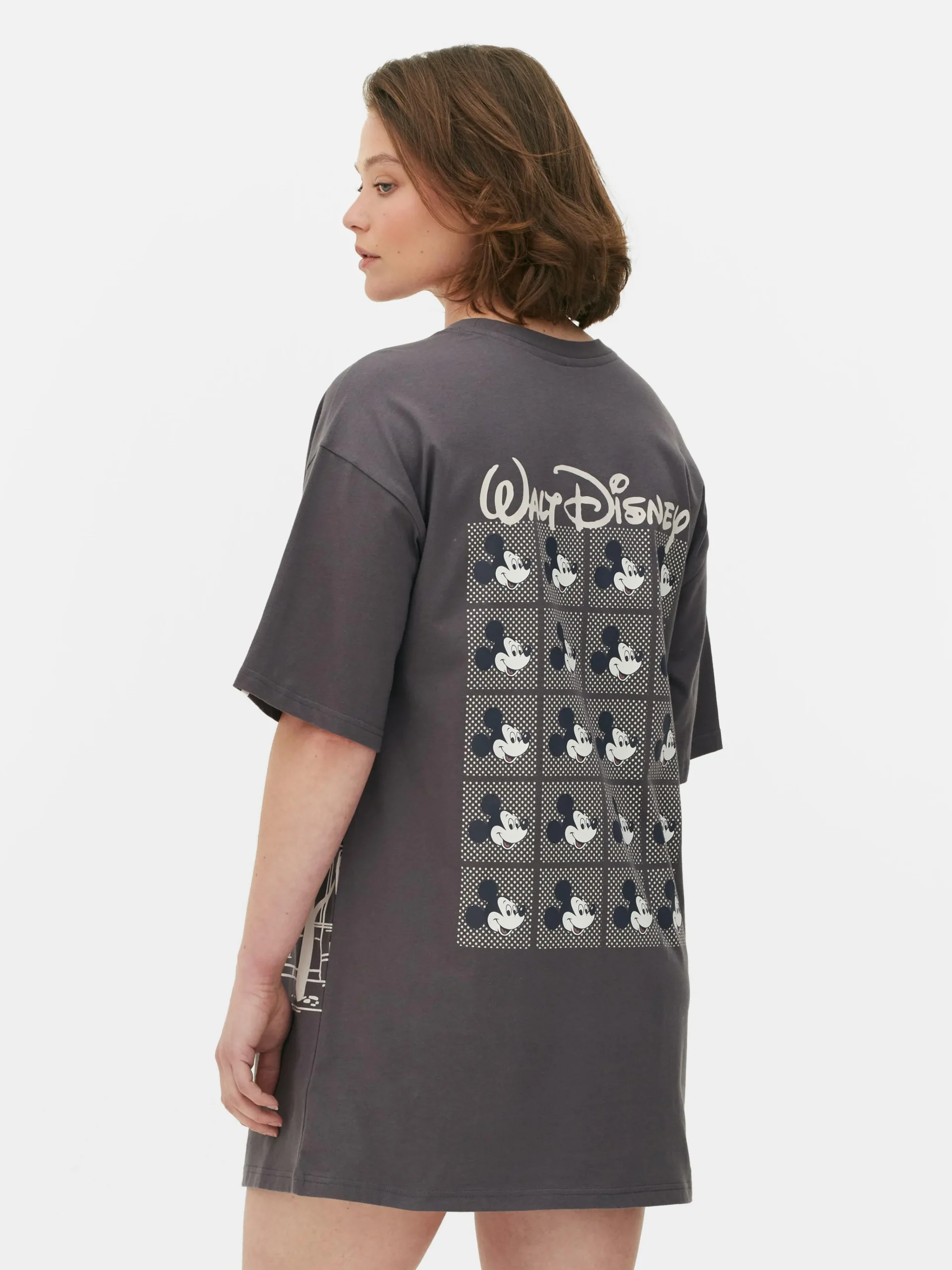 Primark Disney’s Mickey And Minnie Mouse Paris Sleep Tee Charcoal Online