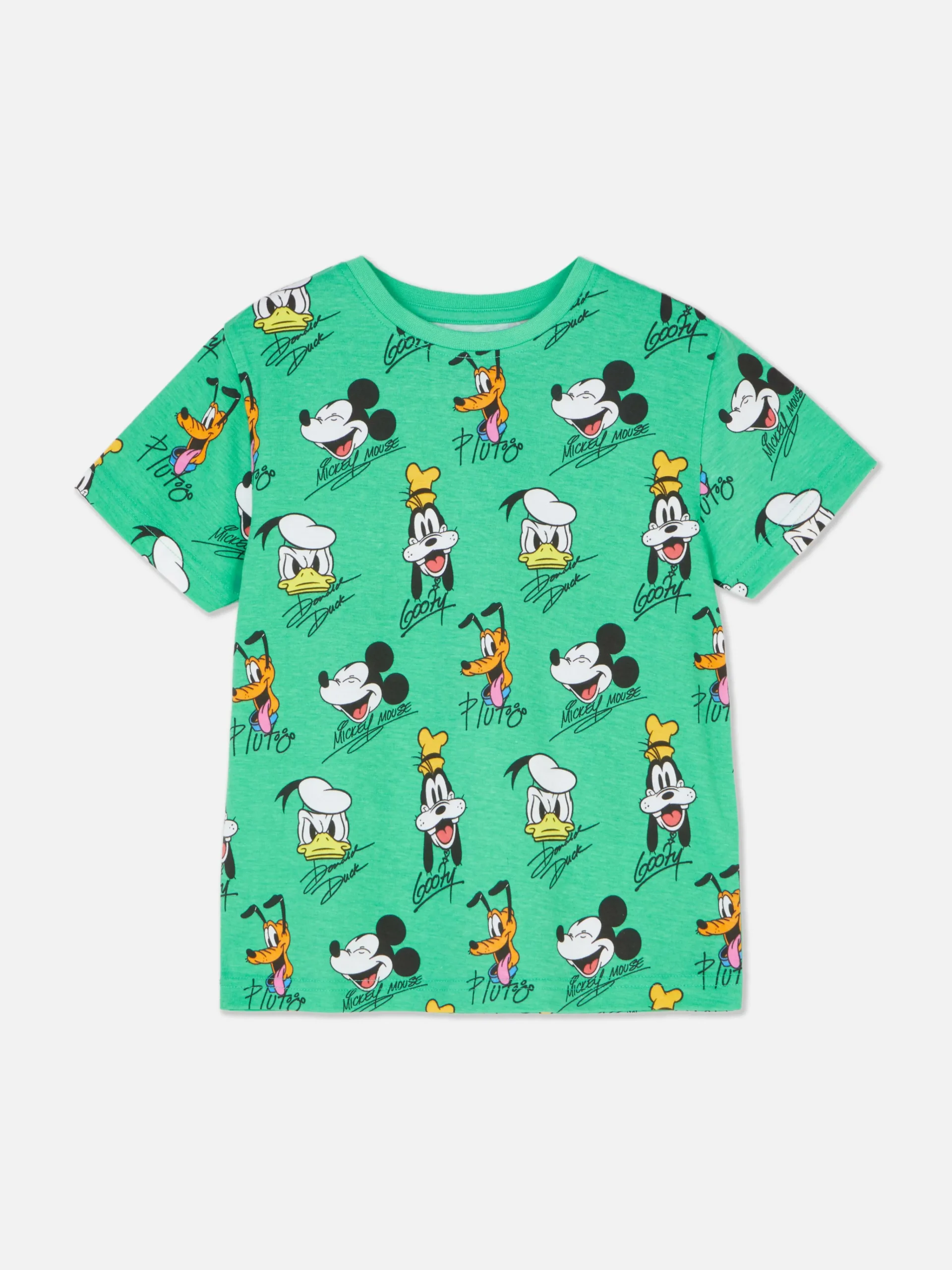 Primark Disney’s Mickey Mouse & Friends T-shirt Green Sale