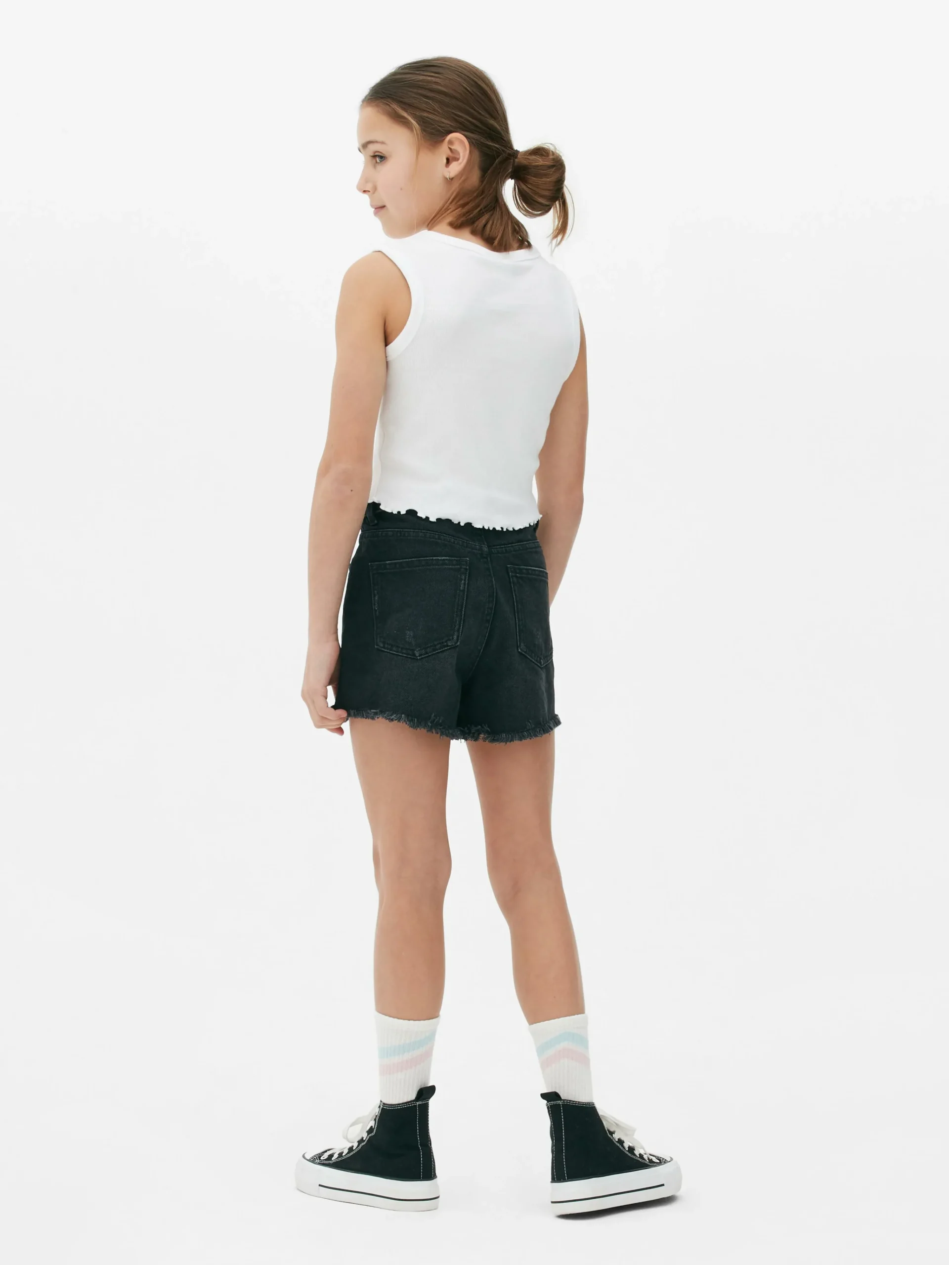 Primark Disney’s Mickey Mouse And Friends Ribbed Tank White Store