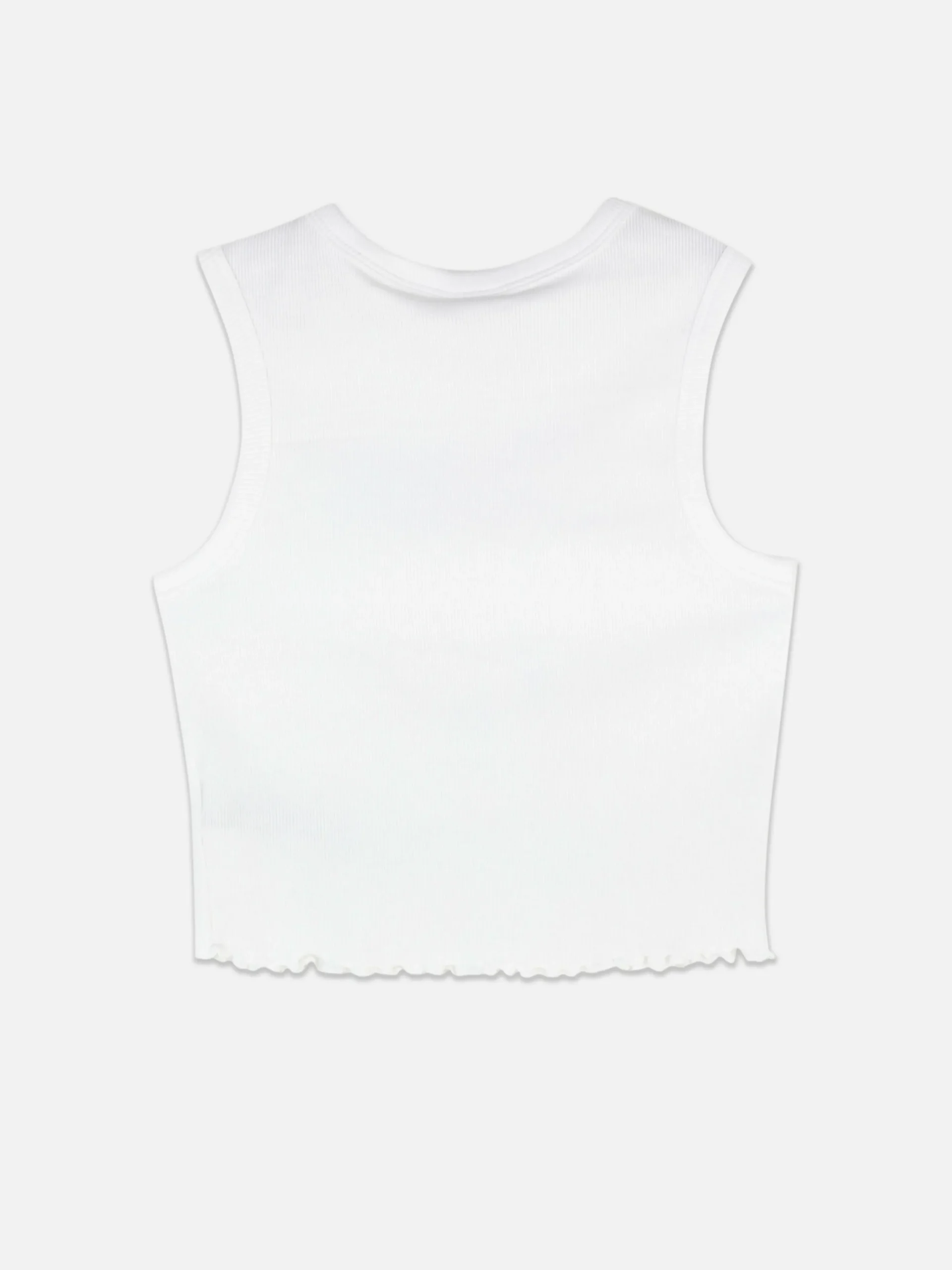 Primark Disney’s Mickey Mouse And Friends Ribbed Tank White Store