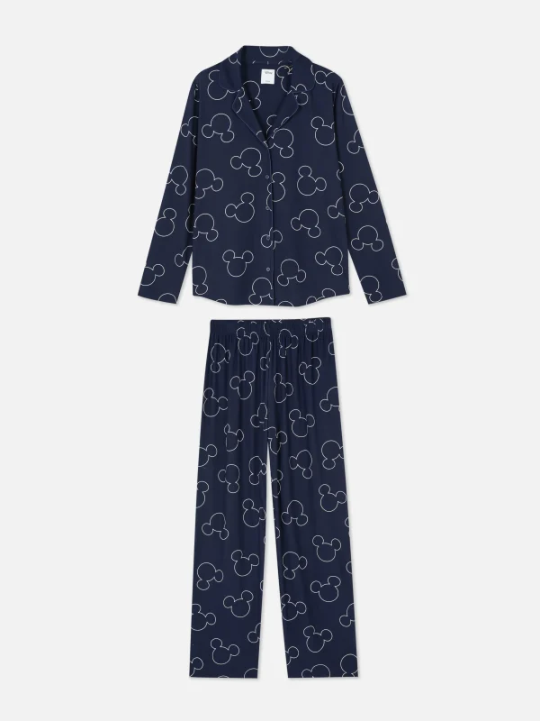 Primark Disney’s Mickey Mouse Boyfriend Pajamas Navy Best Sale
