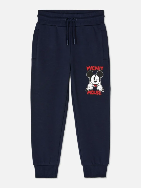 Primark Disney’s Mickey Mouse Print Joggers Navy Best