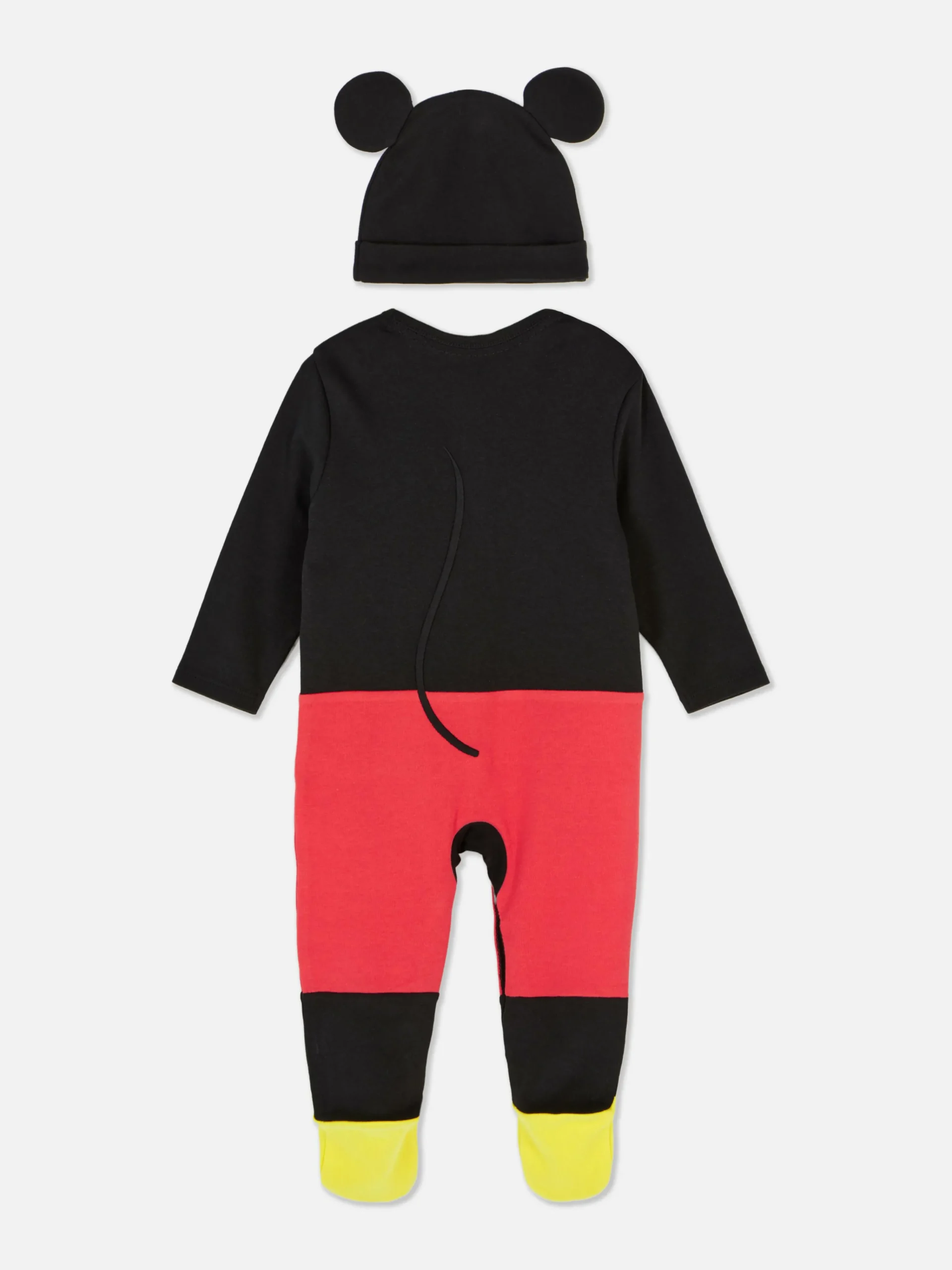 Primark Disney's Mickey Mouse Sleeper And Hat Set Red Best Sale
