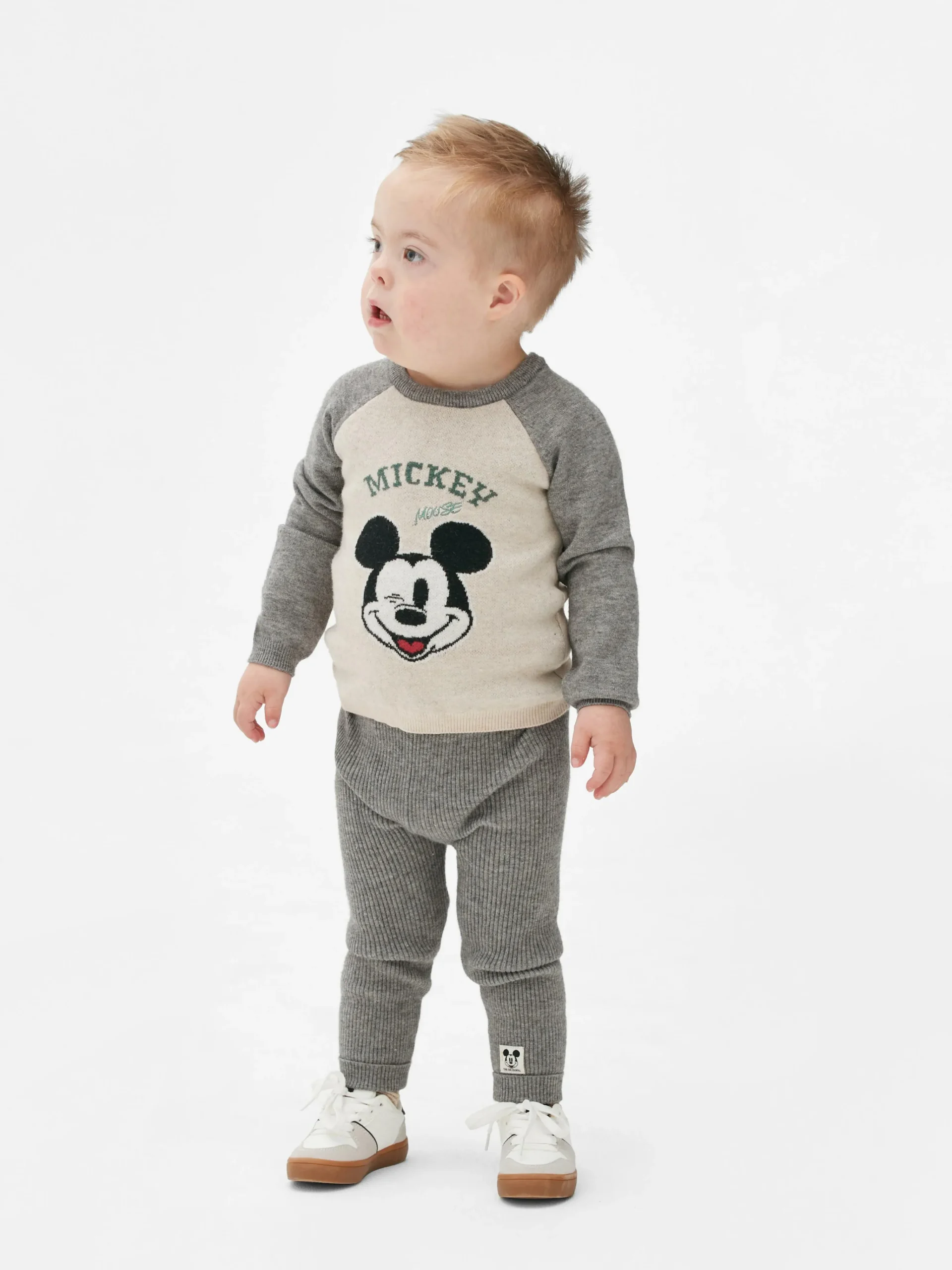 Primark Disney’s Mickey Mouse Sweater And Leggings Set Gray Online