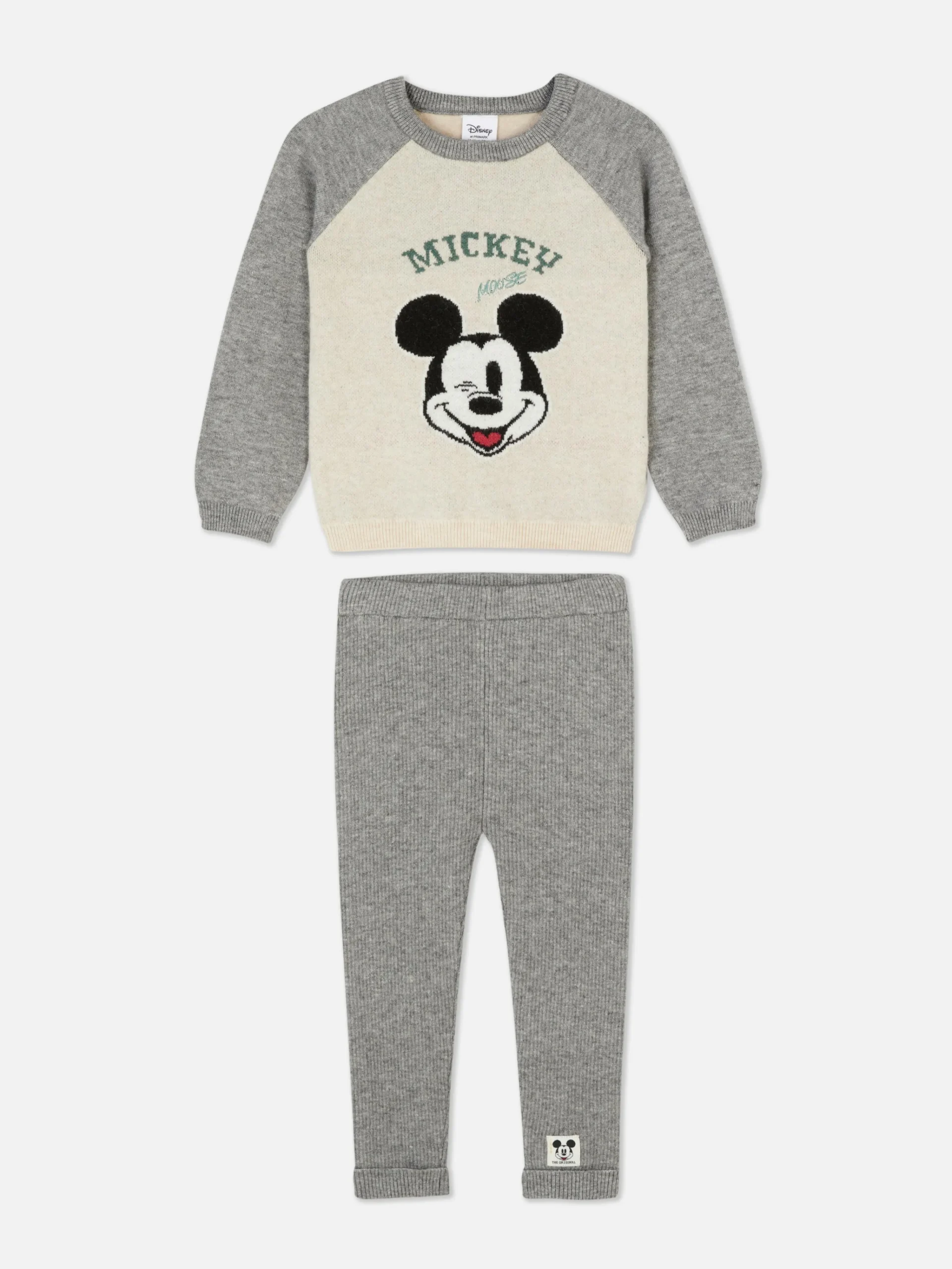 Primark Disney’s Mickey Mouse Sweater And Leggings Set Gray Online