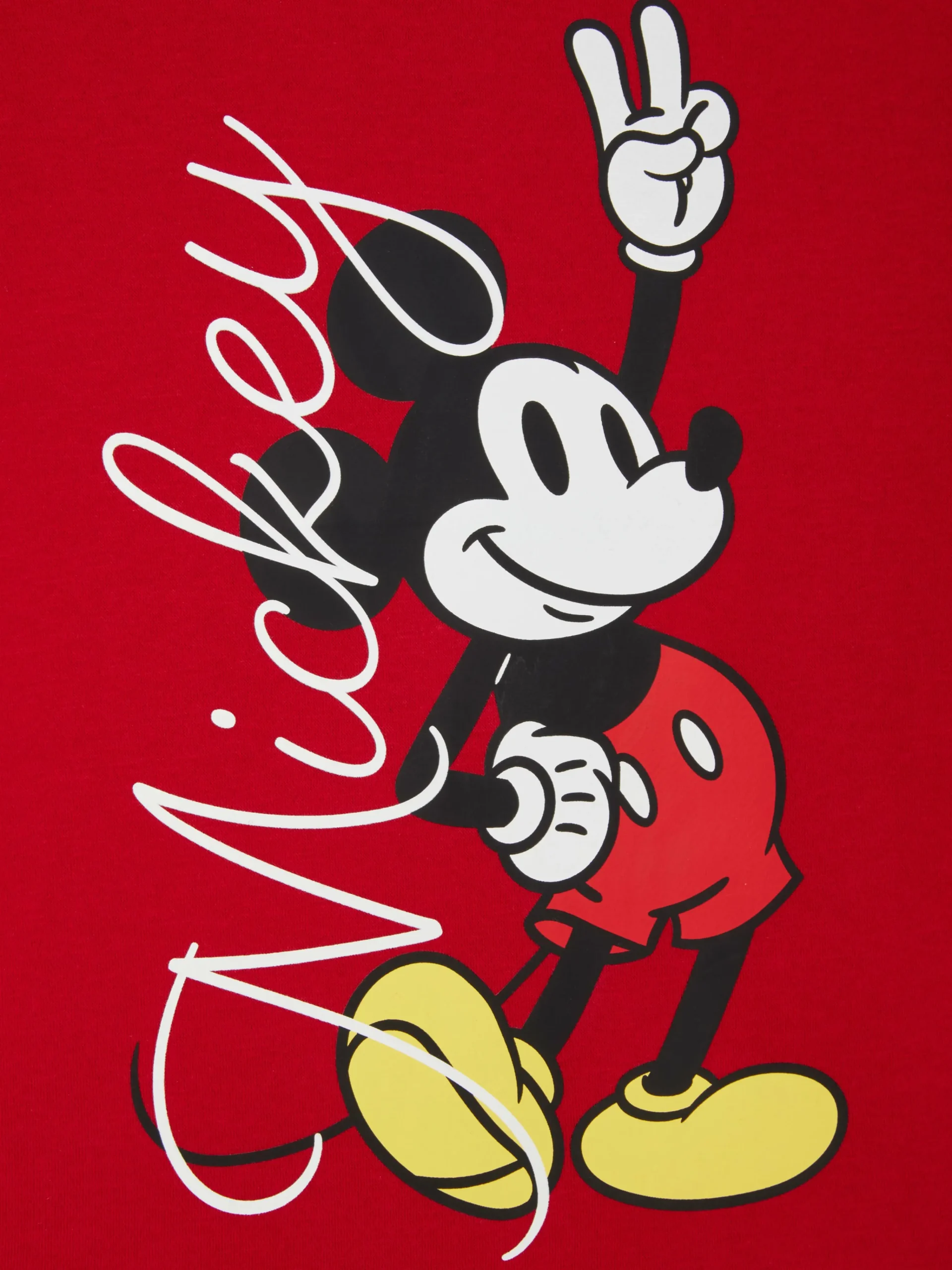 Primark Disney’s Mickey Mouse Sweatshirt Red Discount