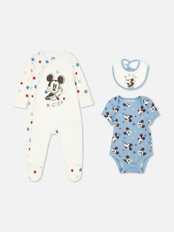 Primark Disney's Mickey Mouse Three-Piece Set Blue Cheap