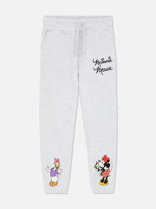 Primark Disney’s Minnie Mouse And Friends Joggers Gray Heather Clearance