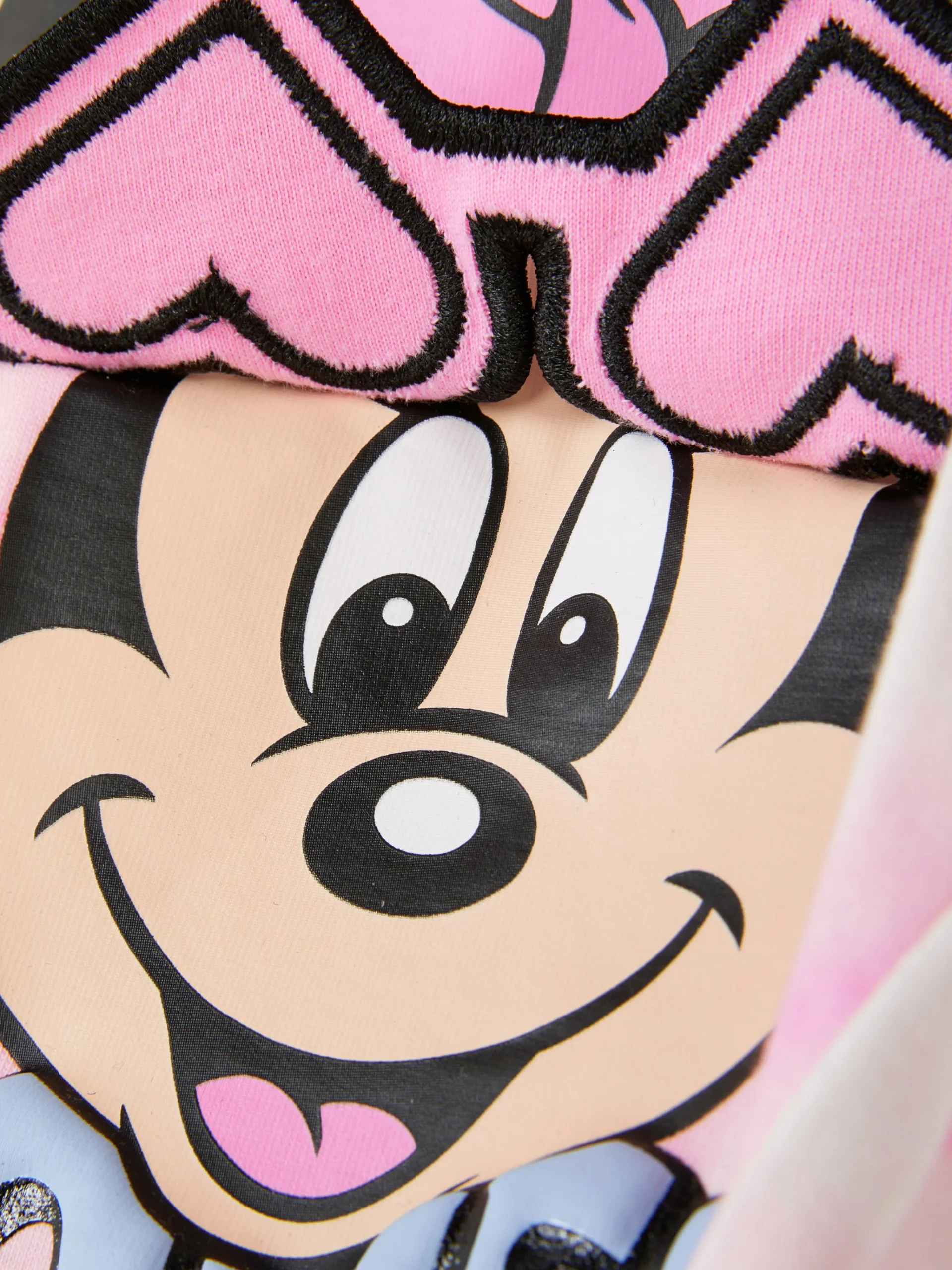 Primark Disney’s Minnie Mouse Appliqué T-Shirt Pink Discount