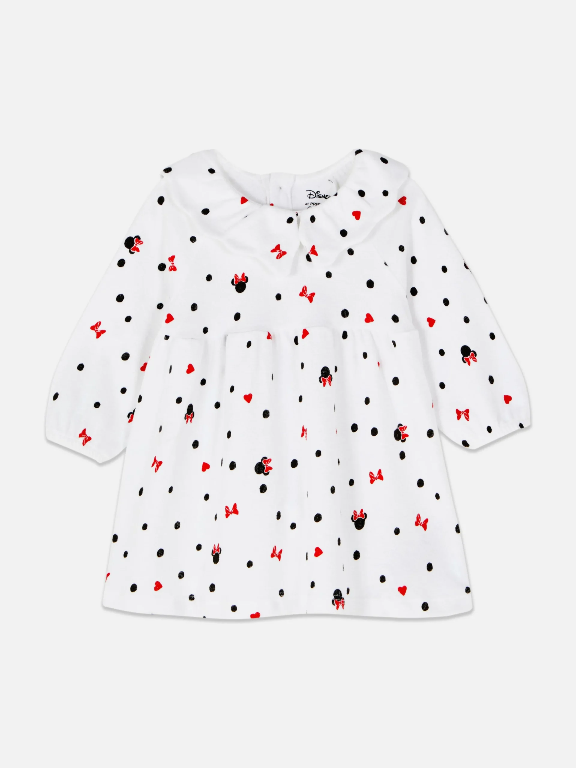 Primark Disney’s Minnie Mouse Collared Dress Ivory Best Sale