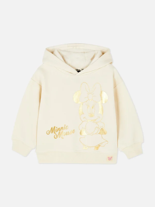 Primark Disney's Minnie Mouse Ear Detail Hoodie Cream Best