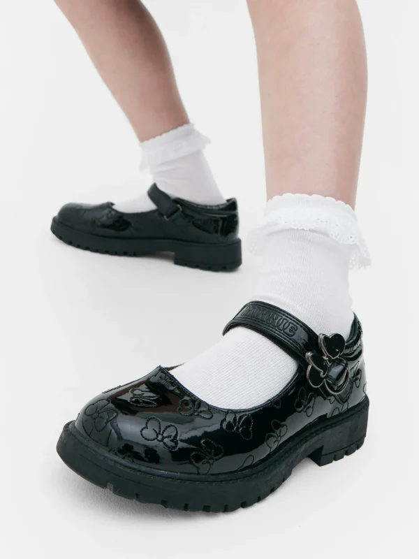 Primark Disney’s Minnie Mouse Patent School Shoes Black Flash Sale
