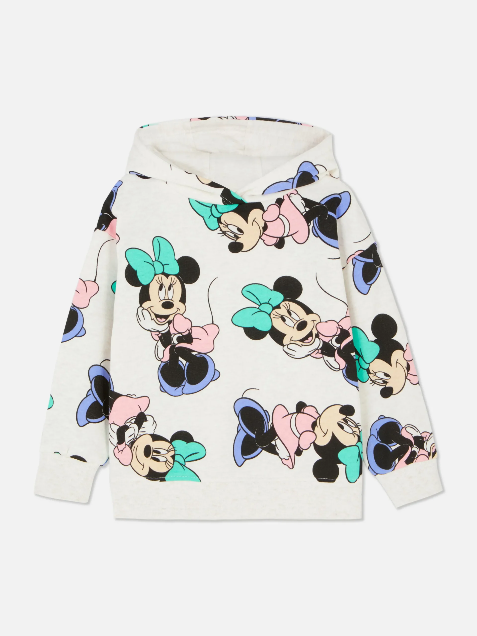 Primark Disney's Minnie Mouse Pullover Hoodie Oatmeal Sale