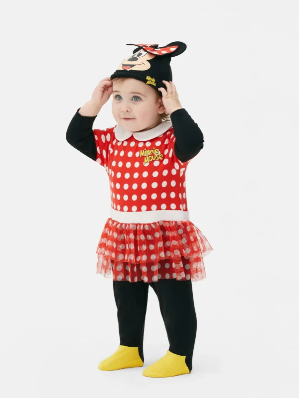 Primark Disney’s Minnie Mouse Sleeper And Hat Set Red Best Sale